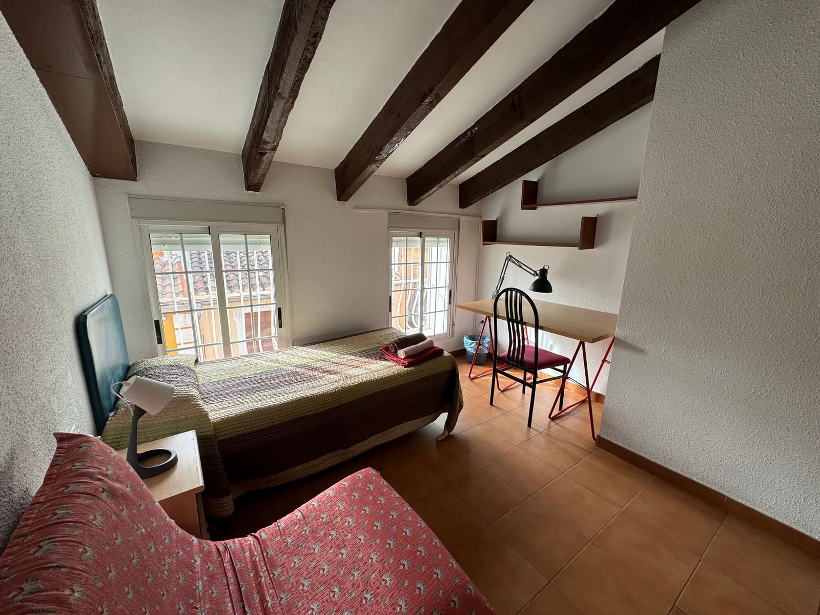 Habitación individual en la residencia Reuniver Burjassot